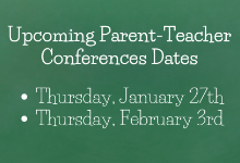 Upcoming Parent-Teacher Conferences