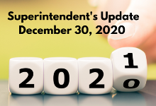 Update - December 30, 2020