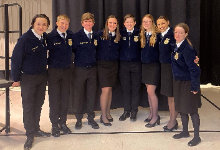 FFA Advances to State Competition
