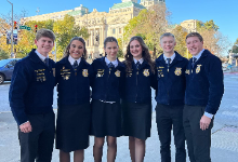 Bloom-Carroll FFA's Parliamentary Procedure Team Finishes Their Year at Nationals