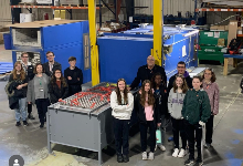 CCP Physics Students Visit Delta H Technologies