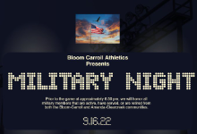 BC Athletics Presents Military Night