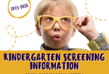 Kindergarten Screening 2023-2024 