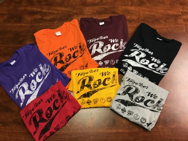 T-shirts for Fairfield County Rocks 