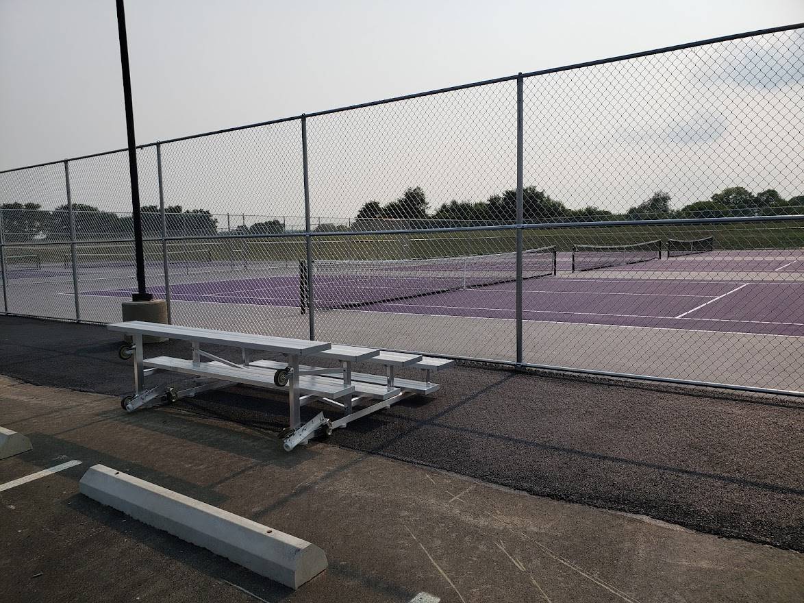 tennis courts