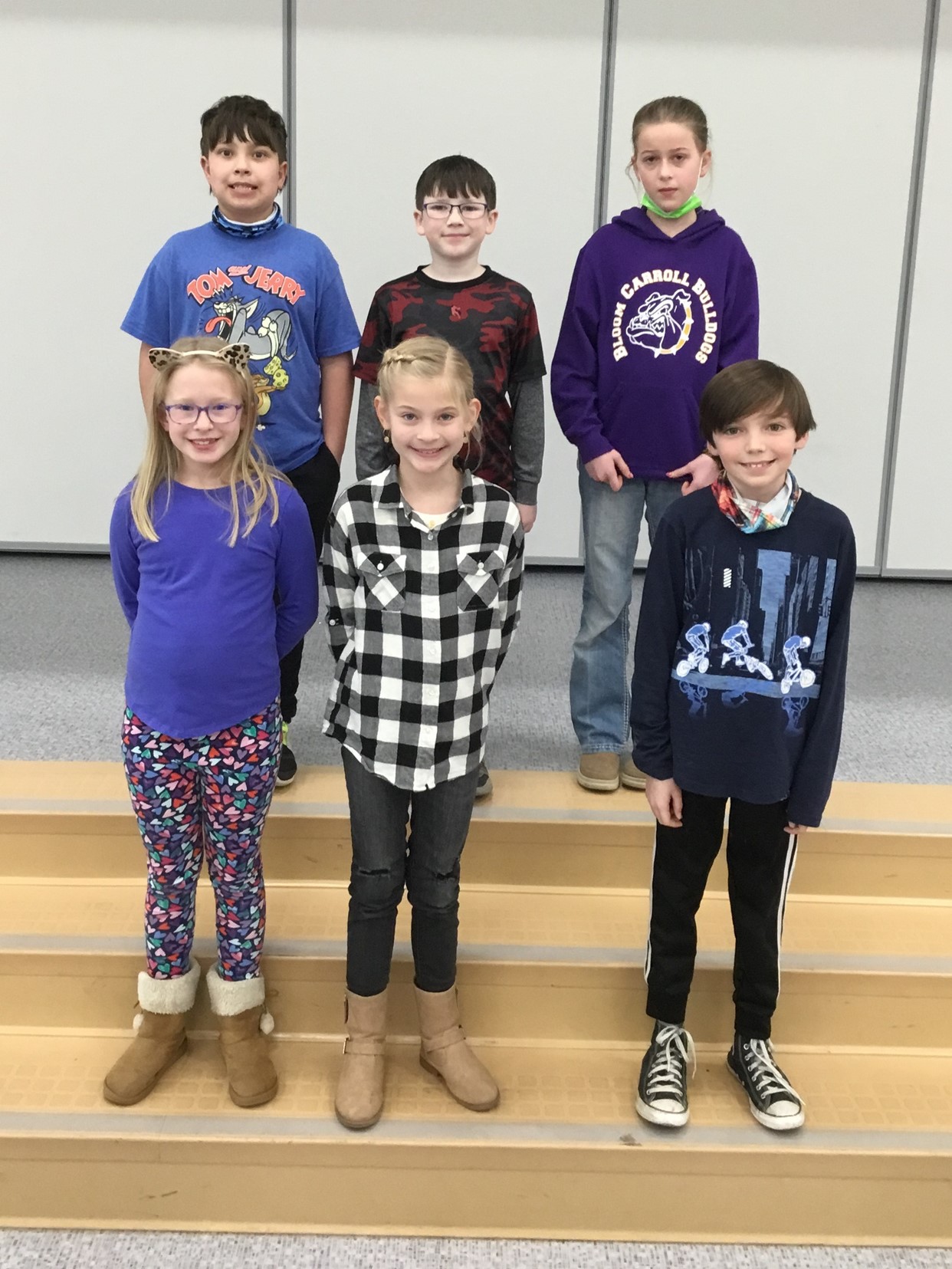 December Students of the Month Grade 3